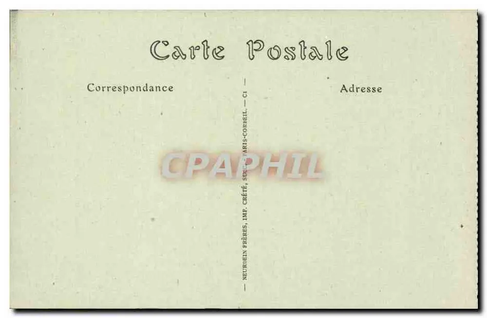 Soissons-Tor — Dekoration für den Besuch des Kardinals Hartmann, Erzbischofs von Köln (11. April 1916) — ND Phot. - Rückseite