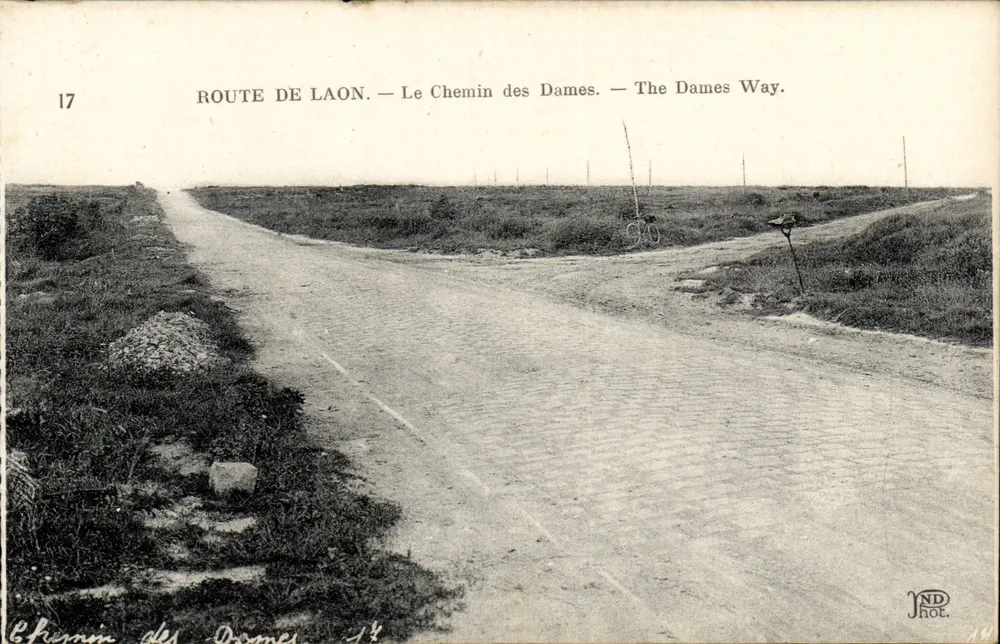 Ruta de Laon — El Camino de las Damas — The Dames Way — JND Phot. - Anverso