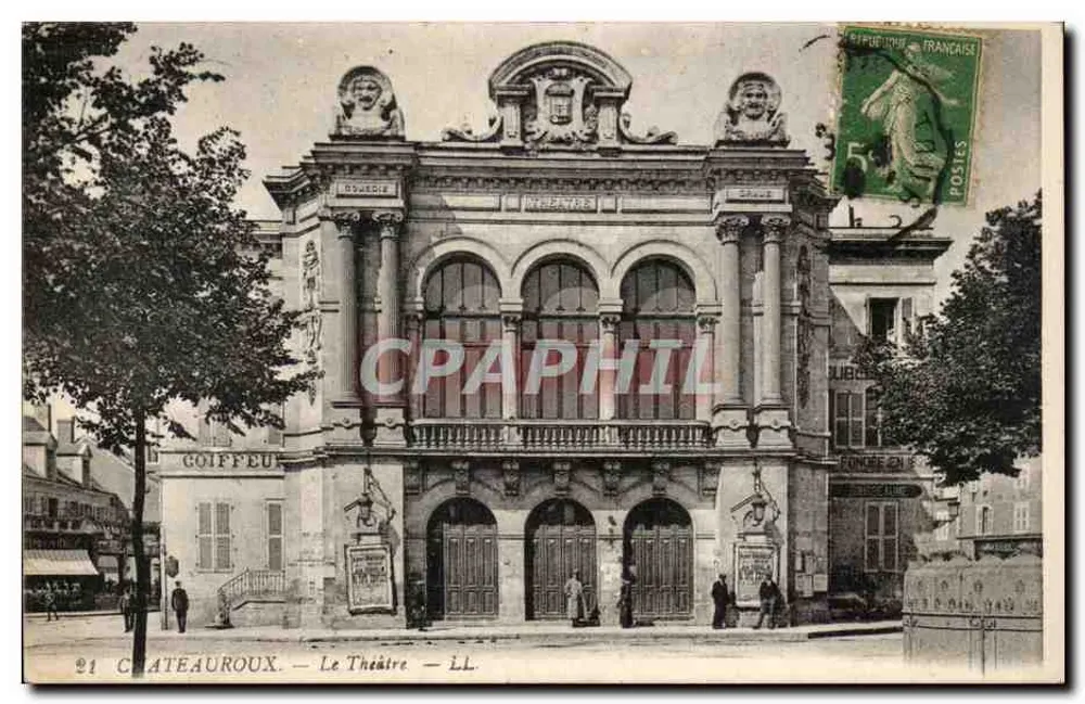 Châteauroux — O Teatro — LL - Frente
