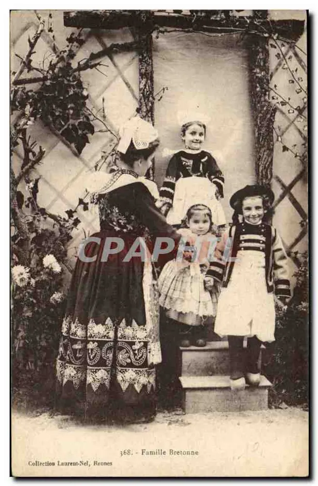Bretonische Familie — Sammlung Laurent-Nel, Rennes — n° 368 - Vorderseite