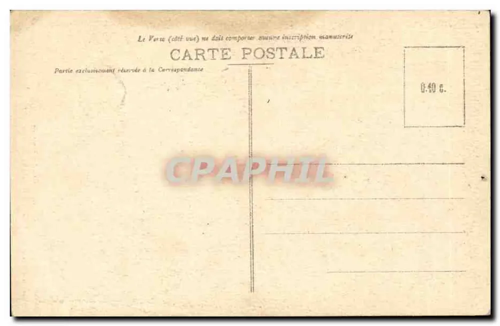 Bretonische Familie — Sammlung Laurent-Nel, Rennes — n° 368 - Rückseite