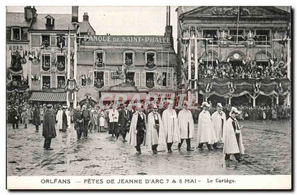 Orléans — Fêtes de Jeanne d'Arc — Le Cortège - Vorderseite