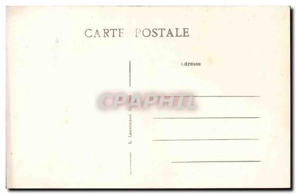 Orléans — Les Fêtes de Jeanne d'Arc (7 et 8 Mai 1931) — Les Prélats - Verso