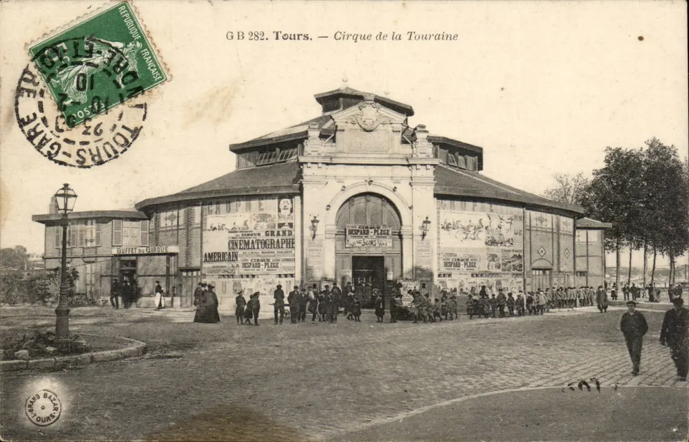 Tours — Cirque de Touraine — Grand Cinématographe - Voorkant