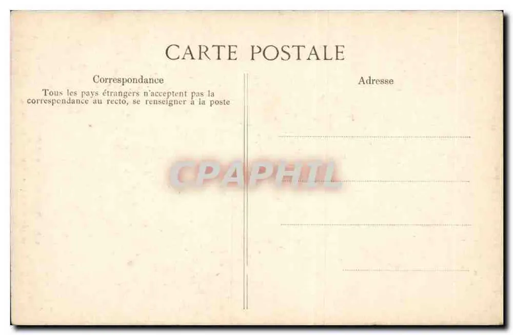 Junge Mann aus Scaër — Viye la Bretagne! — Verlag ELD, Nr. 303 - Rückseite