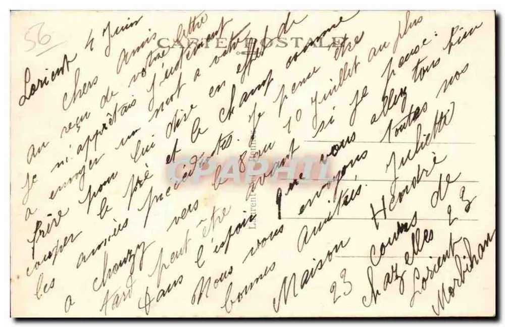 Traje de Lorient — 480 — Editor não identificado - Verso