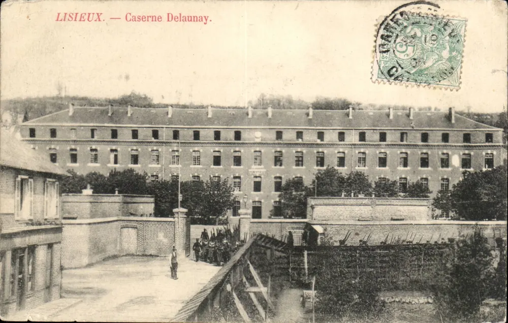 Lisieux — Caserne Delaunay — Editor não identificado, número de série não visível - Frente