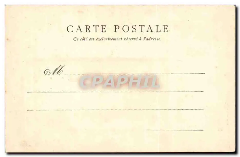 Le Mans — Quartel do 26º de Artilharia — J.B. Livraria Militar Jeanne - Verso