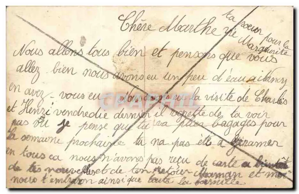 Vier kunstvoll gestaltete männliche Porträts — Wählt eure Frankreich — Verlag Masel, Nr. 469 - Rückseite