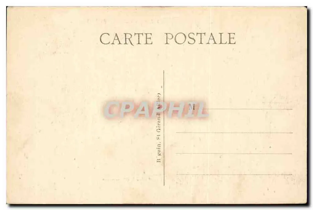 Tanz der Auvergne — malerische Szene — Ideal, n° 159 - Rückseite