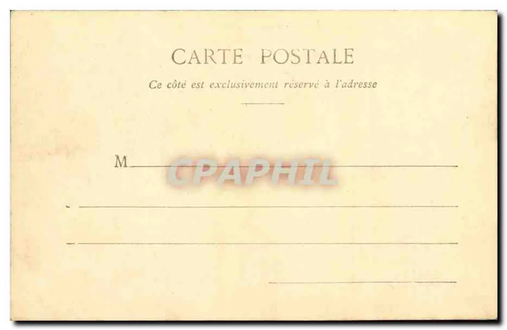 Soldat, der an seine Eltern schreibt — Pitou an seine Eltern — Phototypie A. Bompard & Cie, 3447 - Rückseite