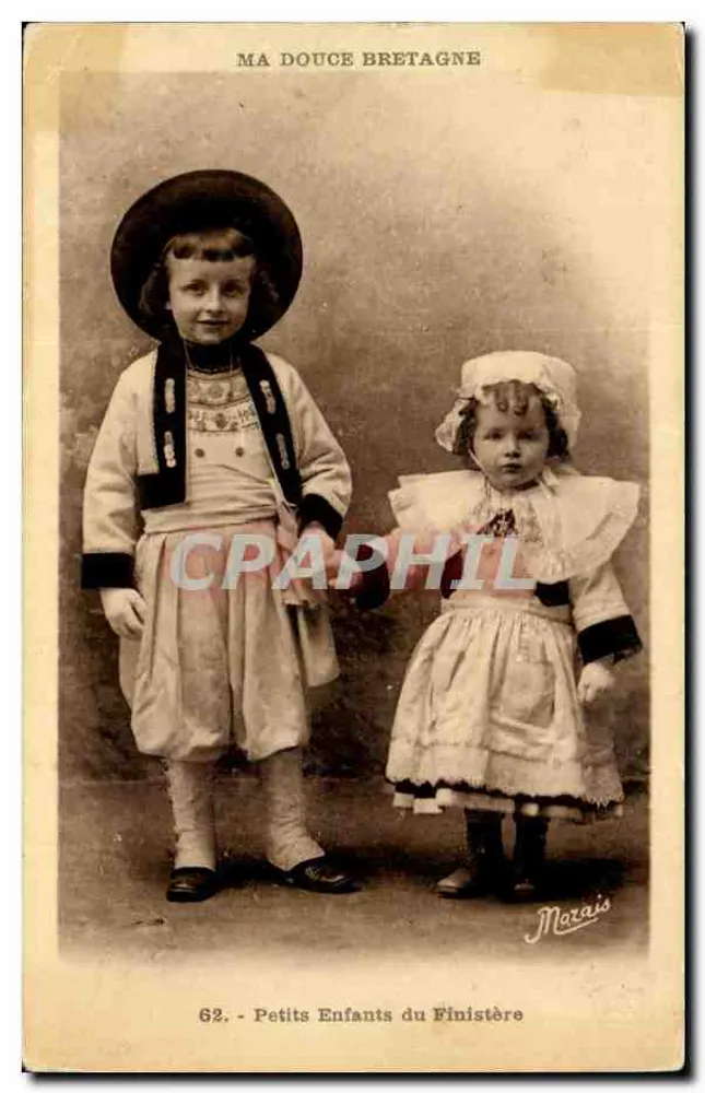 Kleine Kinder aus dem Finistère — Mazais, Nr. 62 - Vorderseite
