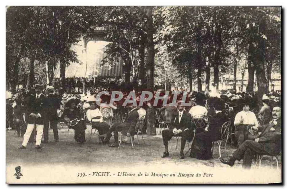 Vichy - Musikstunde am Parkkiosk — n°539 - Vorderseite