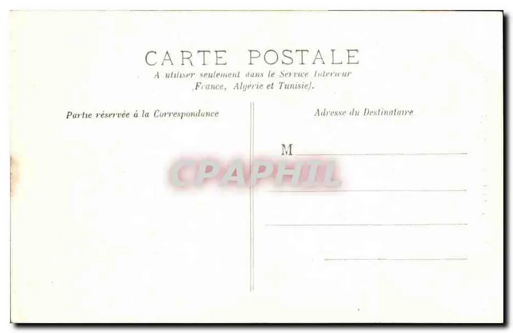 Arles — Arlésiennes no Claustro — Edição Marcheteau, Arles - Verso