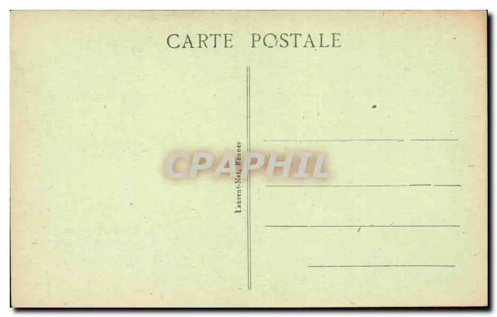 Enfant en costume festif — 1885 — Laurent-Nel, Rennes - Verso
