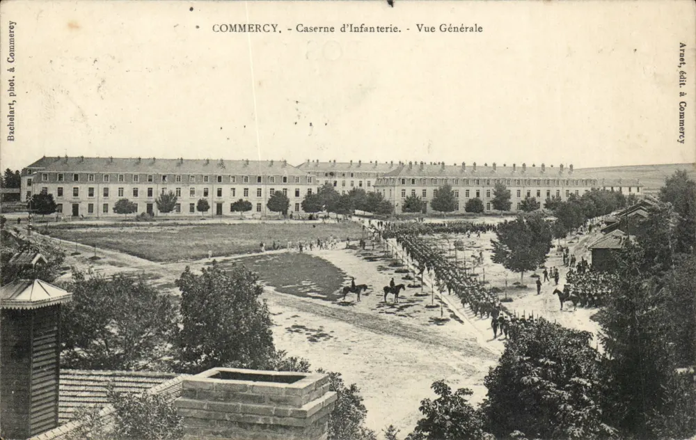 Commercy - Kazerne van Infanterie - Algemene Uitzicht — Armel, uitgegeven in Commercy - Voorkant