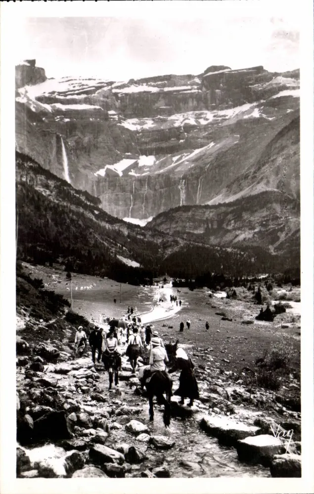 Gavarnie - Retorno do Circo — Edição Foto Véritabl - Lourdes - Frente