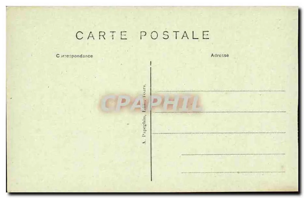 Chenonceaux — Zamek — Kaplica — A.P. - Rewers
