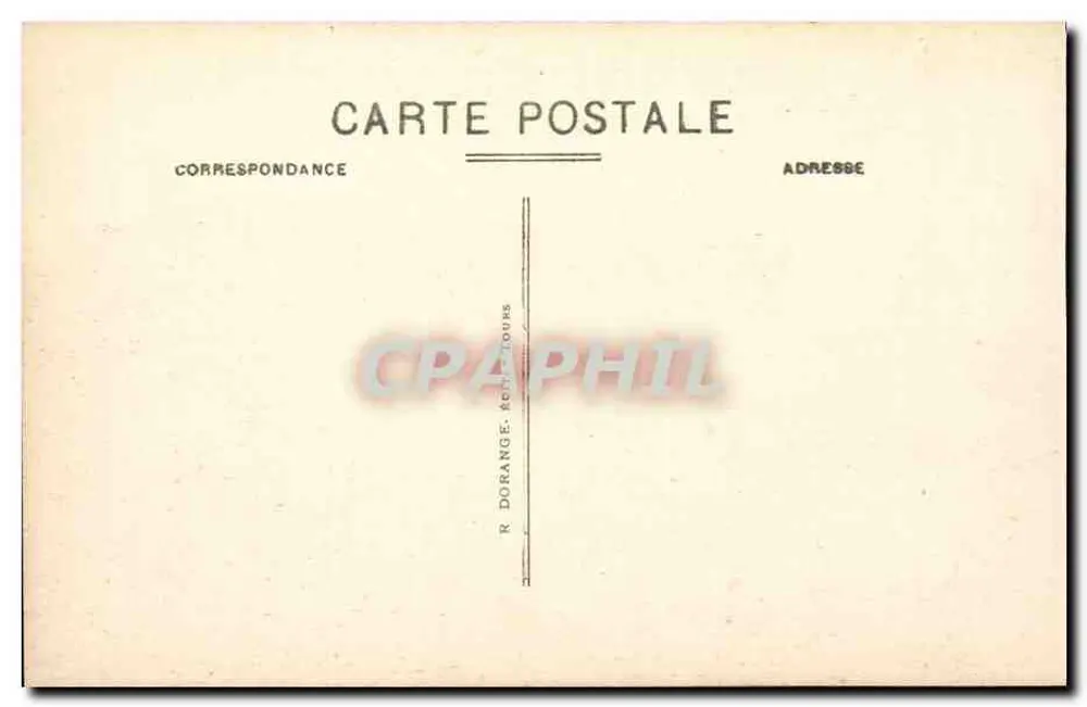 Chenonceaux (Loire) — O Castelo (lado Oeste) — Mon. hist. XV° s. construído por Thomas Bohier, Tesoureiro Geral das Finanças e Catherine Briconnet, sua esposa - Verso