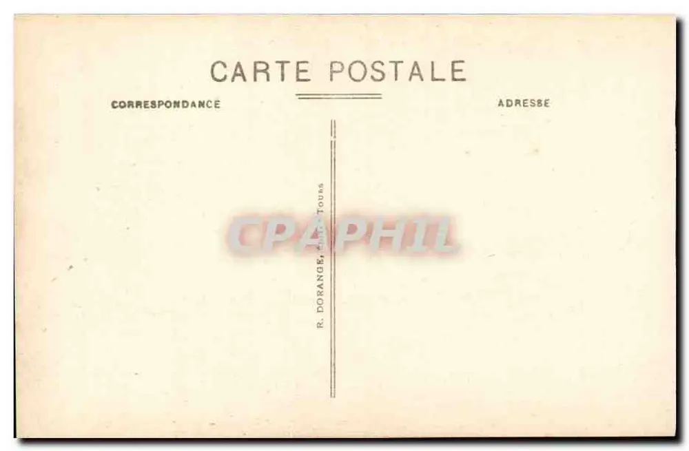 Chenonceaux (Loire-et-Loire) — De Tuinen en het Cher — R. D. - Achterkant