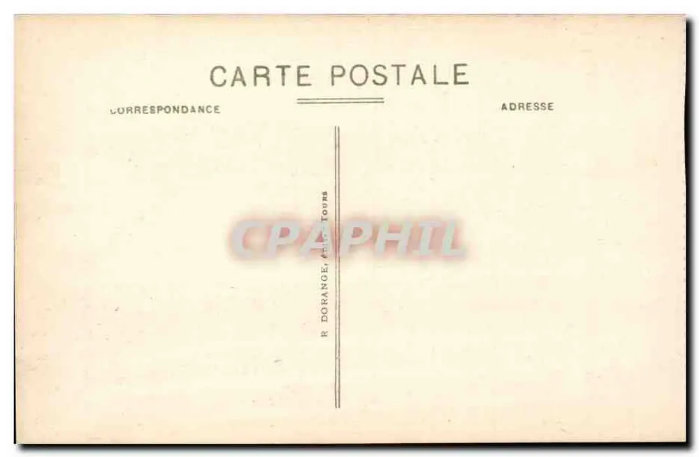 Chenonceaux (Loire-et-Loire) — Le Château (monument historique) — La Grande Galerie (1er Étage) — R.D. - Verso