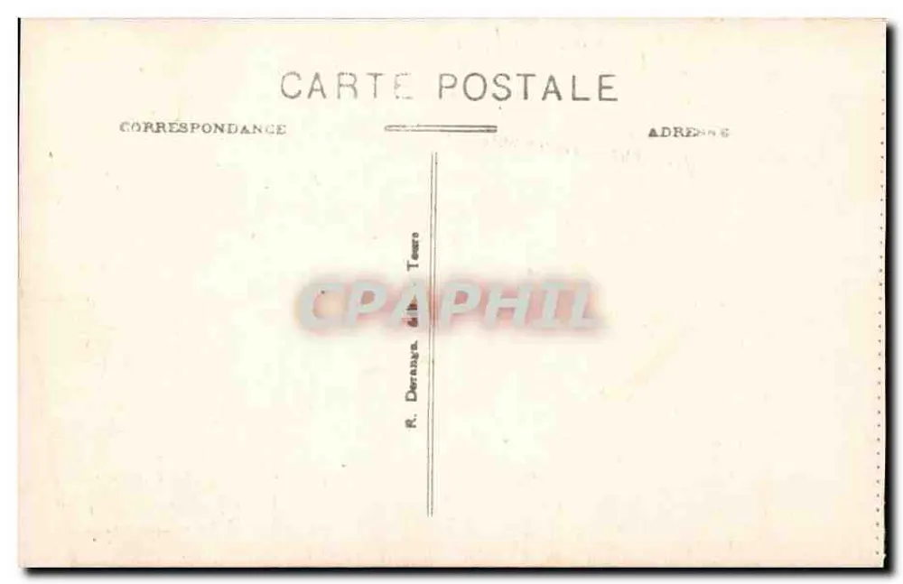Chambord (L.-et-C.) — A Igreja e a Escola — R. D. - Verso