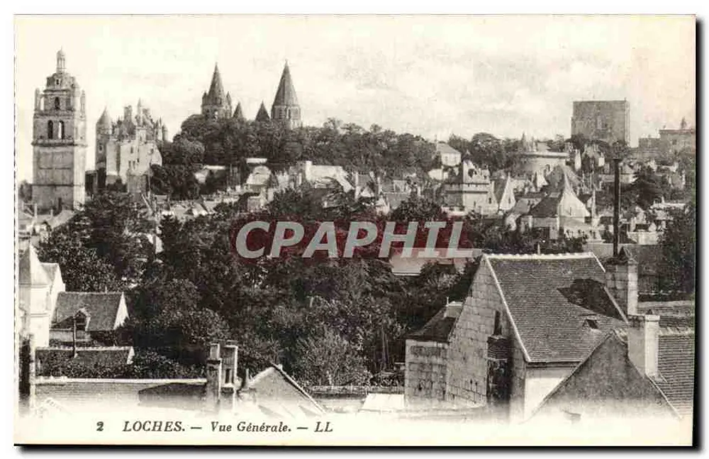 Loches — Vista Geral — LL - Frente