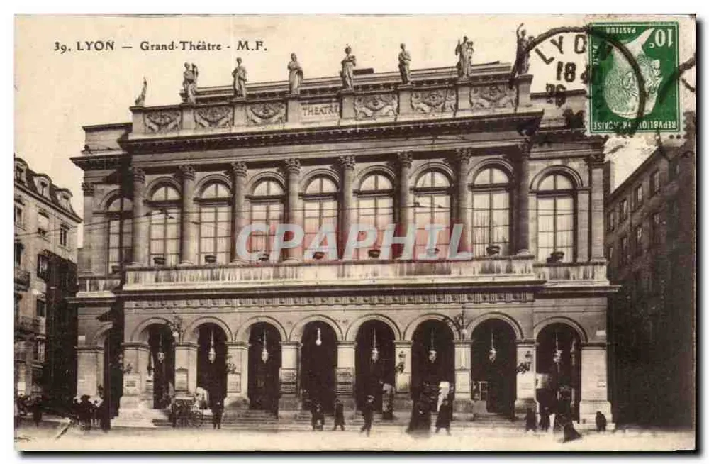 LYON — Grand Theatre - M.F. — Verlag M.F. - Vorderseite