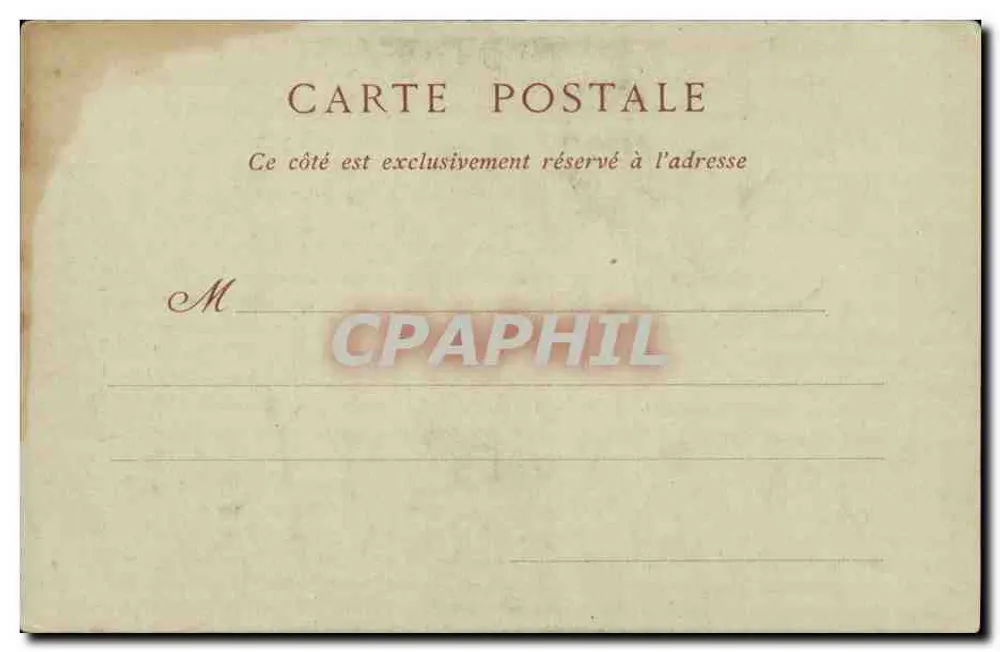 LYON — A Estátua de Ampère — Collections ND. Phot. - Verso