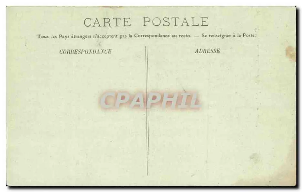LYON — A Estátua da República — L.L. - Verso