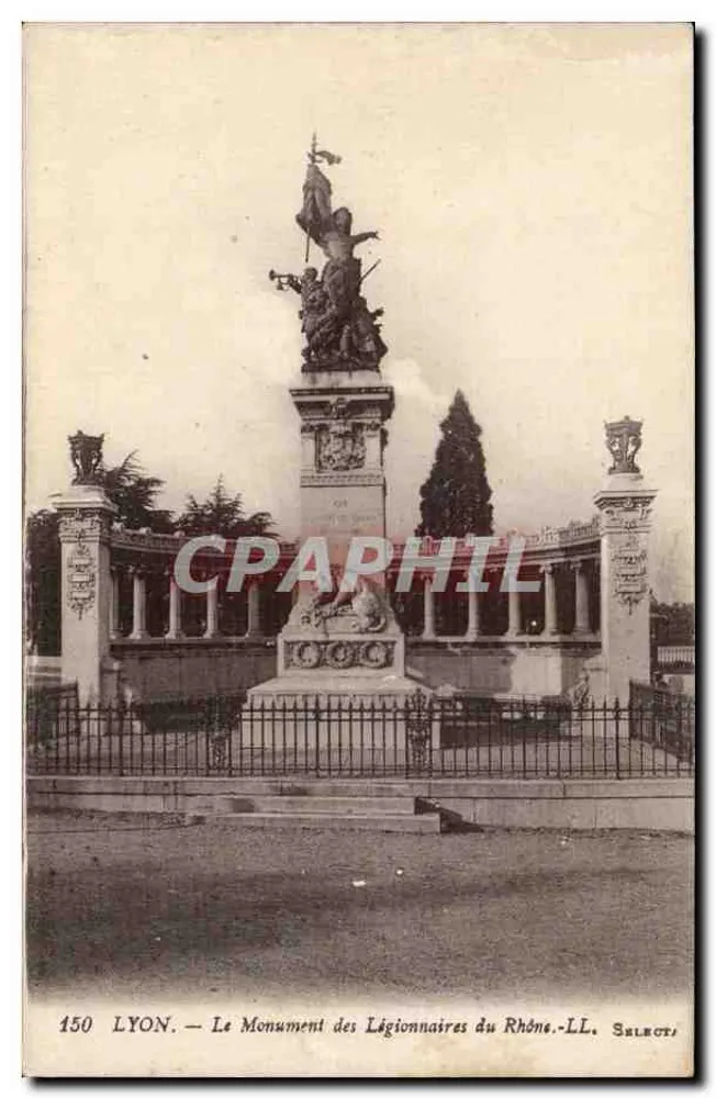 LYON — Das Denkmal der Legionäre des Rhône — Selecti, n°150 - Vorderseite