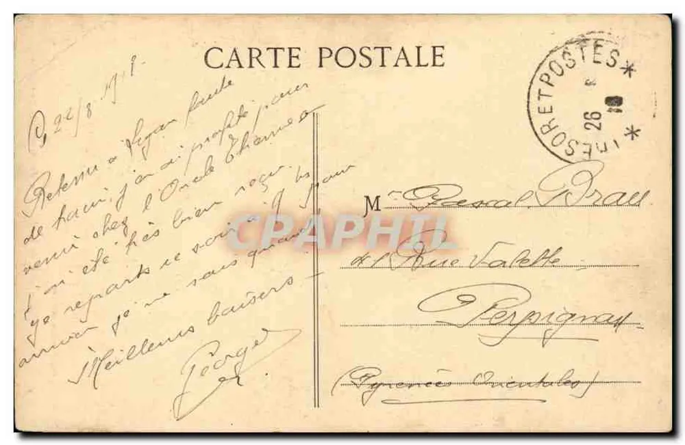 LYON — Santuário da Basílica de N.-S. da Fourvière — Editor N.D. (nº 9) - Verso
