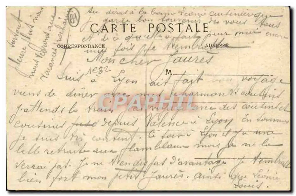 LYON — Nossa Senhora de Fourvière — A Abside — E. R. — n° 2664 - Verso