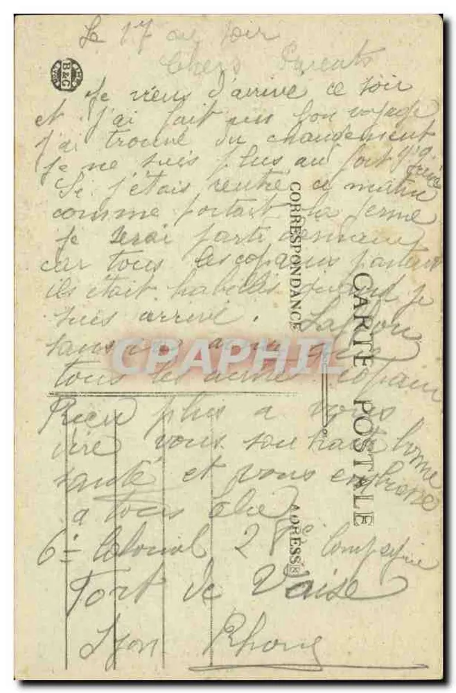 LYON — Catedral São João — C.B. n°83 - Verso