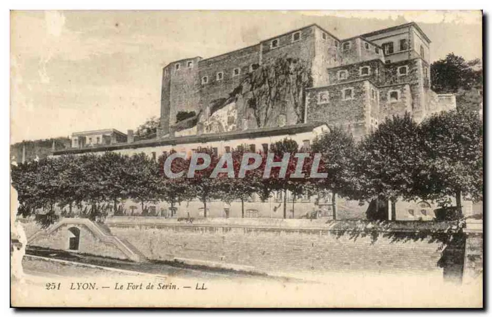 LYON — O Forte de Serin — LL - Frente
