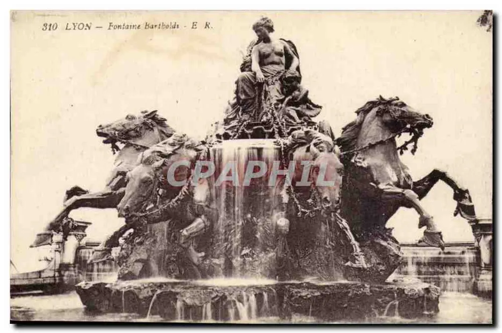 Lyon — Fontaine Bartolds — E.R. n°310 - Frente