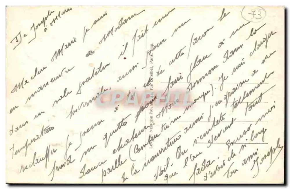Lanslebourg — A Dente Parrachée — LL - Verso