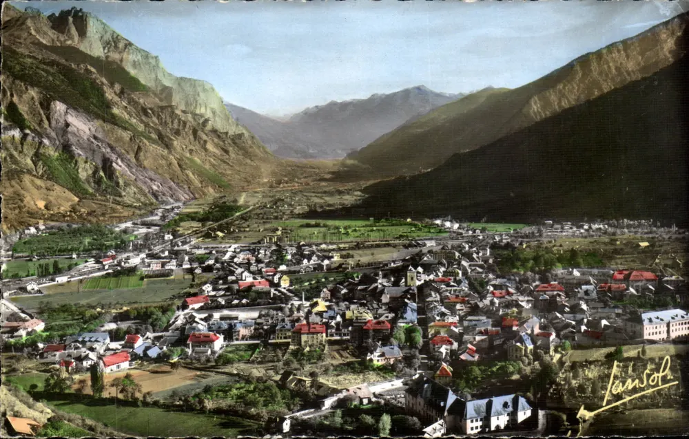 Saint-Jean-de-Maurienne — Vue générale et la Vallée de l'Arve — Jansol - Recto