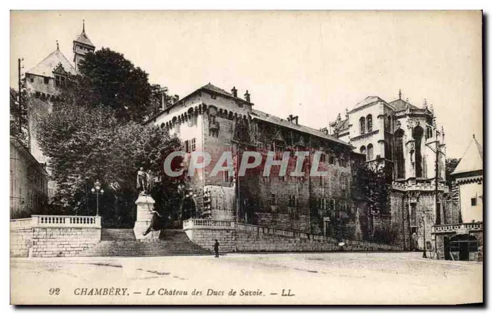 Chambéry — O Castelo dos Duques de Saboia — LL, n°92 - Frente