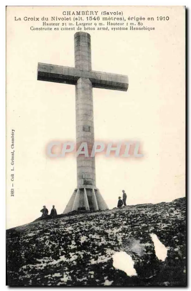 La Croix du Nivolet — Chambéry (Savoie) — Grimal, n° 1883 - Recto