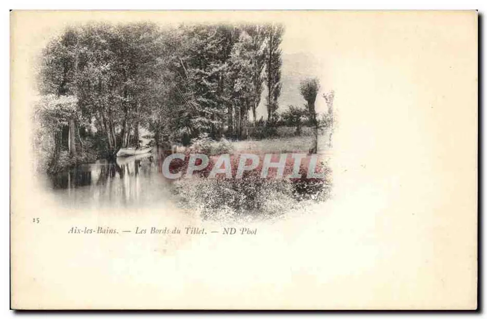 Aix-les-Bains — As Margens do Tillet — ND Pbol - Frente