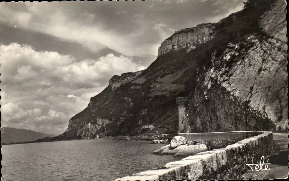 Lac du Bourget — Route de la Corniche en la Chambotte — Edities TÉLÉ - Voorkant