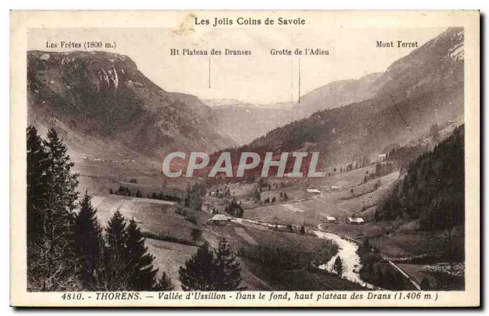 Die Schönen Ecken der Savoyen — Tal von Ussillon, Mont Terret, Les Frêtes — ABC-Edition - Vorderseite