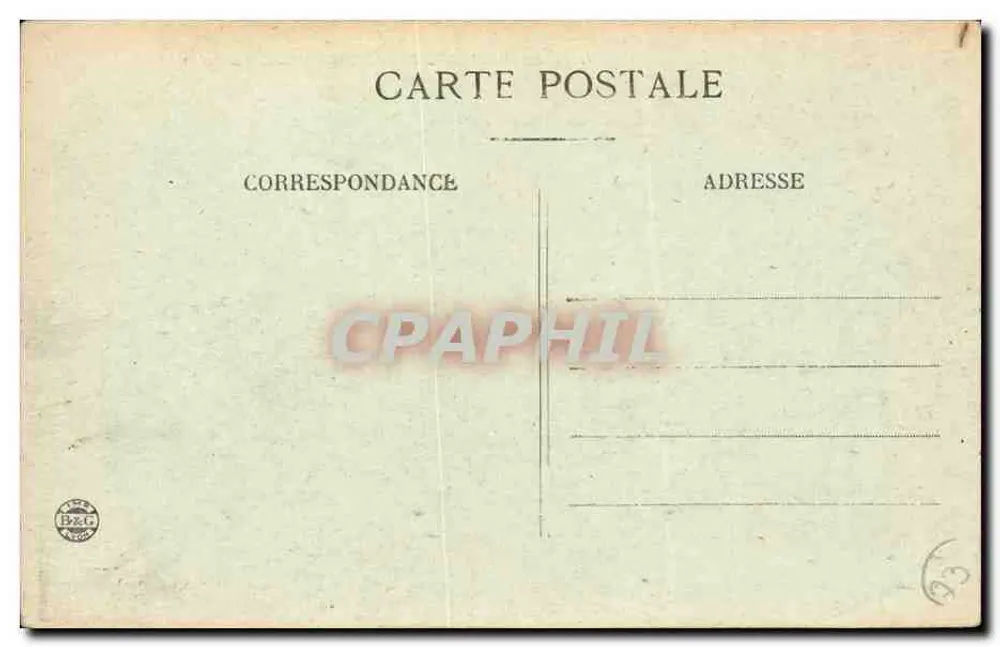 Pralognan-la-Vanoise und der Grand Marchel (2561 m.) — Verlag Bz&G, Nr. 2672 - Rückseite