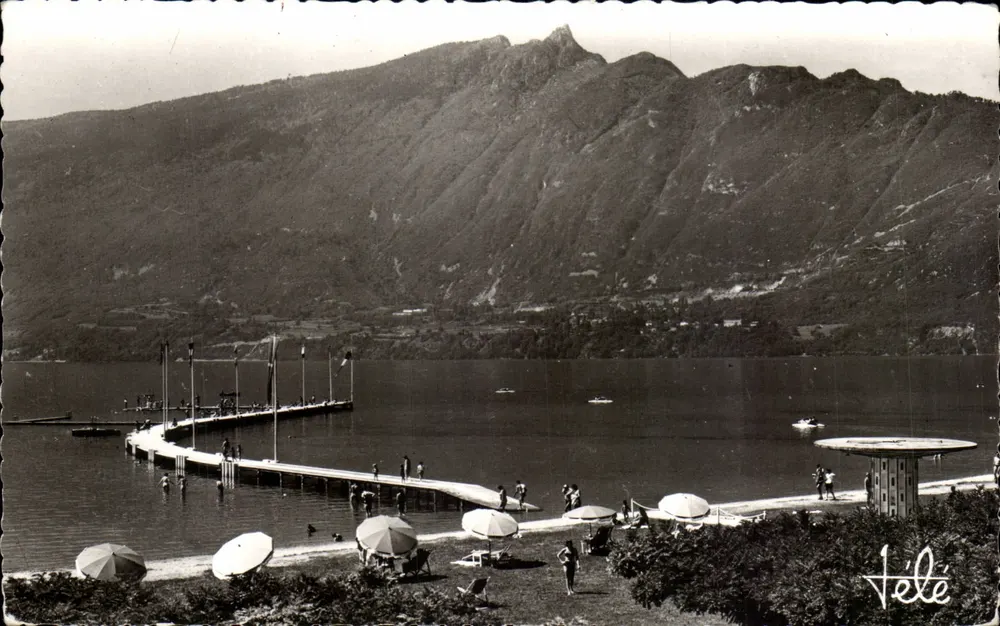 A Praia e a Dent du Chat — Aix-les-Bains — Éditions TÉLÉ, n°21 - Frente