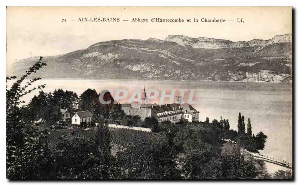 Aix-les-Bains — Abtei Hautecombe und die Chambotte — LL - Vorderseite