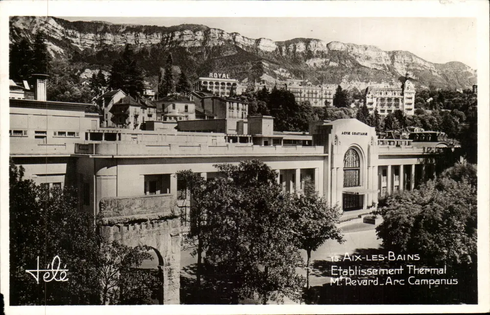 Aix-les-Bains — Thermalbad M. Revard Arc Campanus — TélÉ-Photo Alfred Boucher - Vorderseite