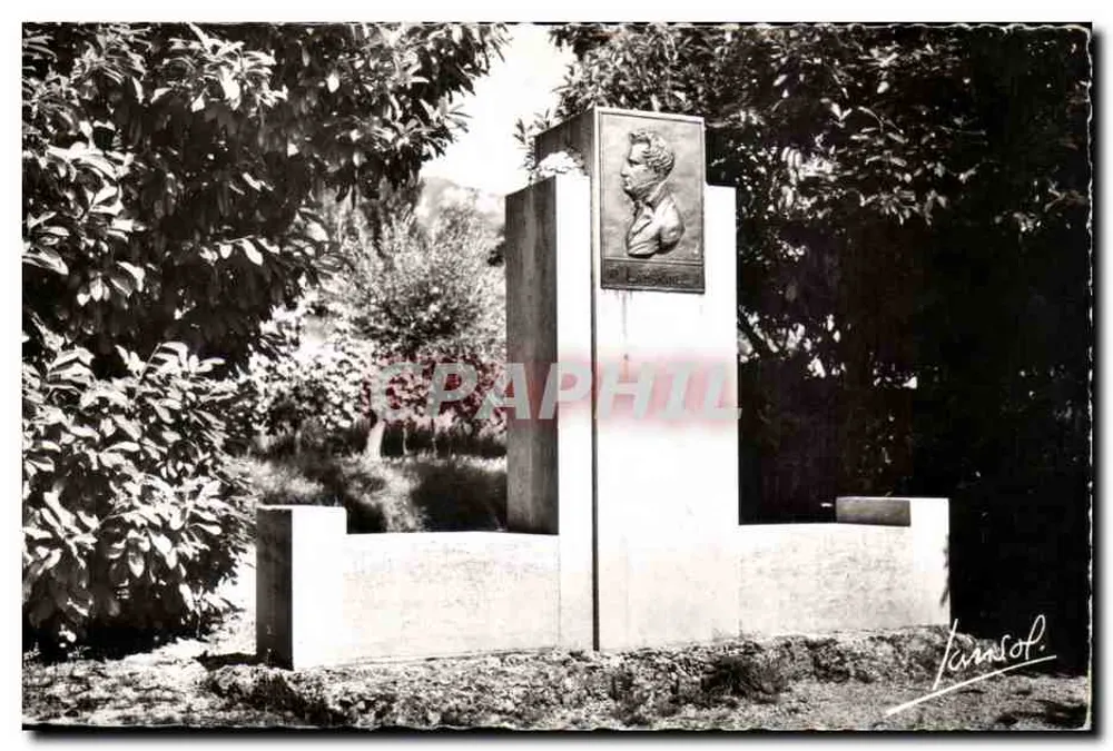 Aix-les-Bains (Savoie) — A stele Lamartine — Edições Fotográficas Jansol - Frente