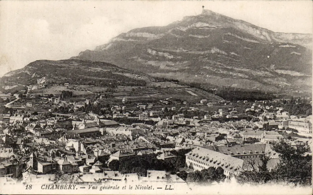 Chambéry — Allgemeiner Blick und der Nivolet — LL. — n°18 - Vorderseite