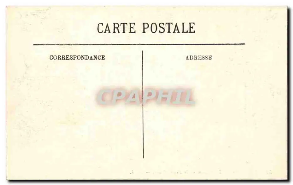 Poitiers — Der Dolmen der Aufgerichteten Steine — N. G. - Rückseite